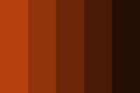 an orange and brown color palette